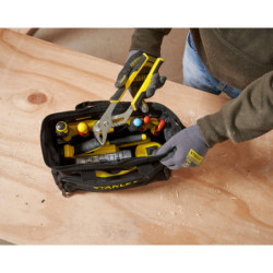 Sac porte outils Stanley 30x25x13 cm en toile renforcée