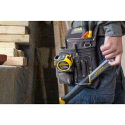 Porte outils et porte marteau cuir simple Stanley
