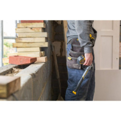Porte outils et porte marteau cuir simple Stanley