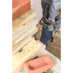 Porte outils et porte marteau cuir simple Stanley