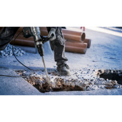 Burin RTEC pointu et trosadé SDS MAX Longueur 400mm