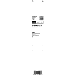 Lame de scie sabre pour métal et fonte - Expert Thick Tough Metal S 1155 CHC Bosch - 225 mm