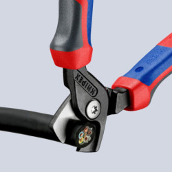 Coupe câbles StepCut Knipex 165 mm - Fils cuivre et aluminium Ø 15 mm - Poignées bi-matière