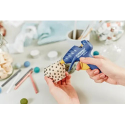 Pistolet à colle EG Point D7 spécial loisir créatif travail minutieux bâton diamètre 7mm