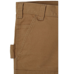 Pantalon de travail homme Duck Double Front stretch Marron