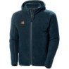 Veste polaire homme Heritage Pile zippée à capuche Navy