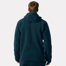 Veste polaire homme Heritage Pile zippée à capuche Navy