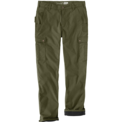 Pantalon de travail homme Ripstop Fleece doublure polaire Vert Militaire