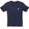 T-Shirt homme Pocket 100% coton avec poche poitrine Bleu Marine