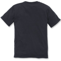 T-Shirt femme Pocket 100% coton avec poche poitrine Noir