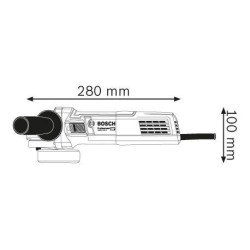 Meuleuse filaire Bosch Ø125 mm GWS 9-125 S Puissance 900 W