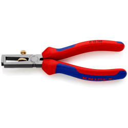 Pince à dénuder isolée noire atramentisée longueur 160 mm