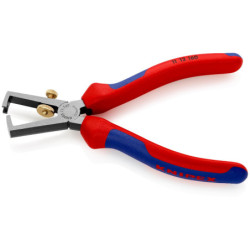 Pince à dénuder isolée noire atramentisée longueur 160 mm