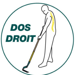 Binette lame V Naturovert spécial dalles et bordures