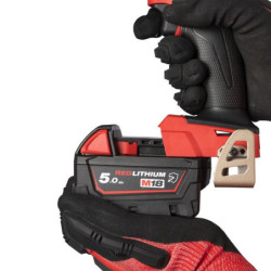 Batterie Résistante M18 B5 Milwaukee 18V 5.0 Ah Red lithium