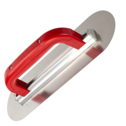 Platoir chapiste inox double arrondi 32 x 10cm
