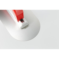Platoir chapiste inox double arrondi 32 x 10cm