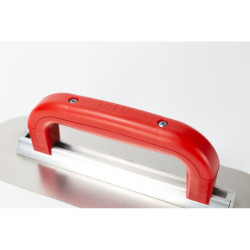 Platoir chapiste inox double arrondi 32 x 10cm