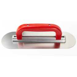 Platoir chapiste inox double arrondi 32 x 10cm