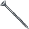 Vis bois Rocket charpente tête plate large Torx zingué filetage partiel