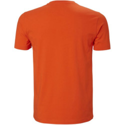 T-shirt logo Helly Hansen orange