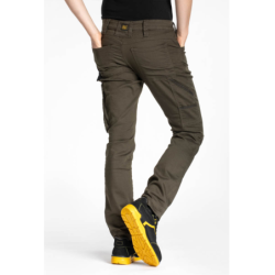 Jean de travail Rica Lewis stretch multi-poches kaki