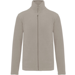 Veste micropolaire zippée Falco 2 poches zipées Beige