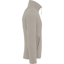 Veste micropolaire zippée Falco 2 poches zipées Beige
