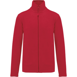 Veste micropolaire zippée Falco 2 poches zipées Rouge