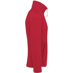 Veste micropolaire zippée Falco 2 poches zipées Rouge