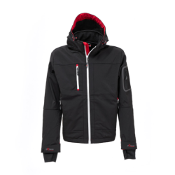 Veste softshell de travail Upower noir métropolis