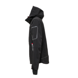 Veste softshell de travail Upower noir métropolis
