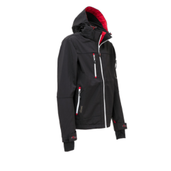 Veste softshell de travail Upower noir métropolis