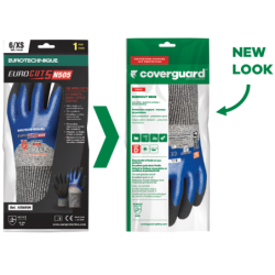 Gants anti coupure 3/4 enduit double enduction nitrile