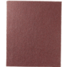 Feuille de papier corindon brun pour métaux et bois dur 230 x 280 mm