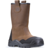 Botte de sécurité hiver cuir fourrée Pyrope S3 CI SRC
