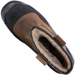 Botte de sécurité hiver cuir fourrée Pyrope S3 CI SRC