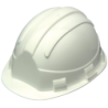 Casque chantier réglable Opale avec garniture frontale 6 points d'ancrage Taliaplast