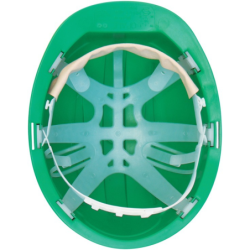 Casque chantier réglable Opale avec garniture frontale 6 points d'ancrage Taliaplast
