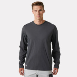 T-shirt à manches longues Manchester gris foncé
