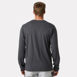 T-shirt à manches longues Manchester gris foncé