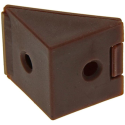 Taquet équerre polypropylène Tac Ecker Monin
