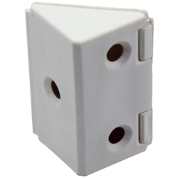 Taquet équerre polypropylène Tac Ecker Monin
