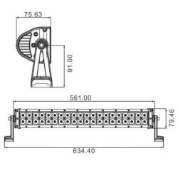Barre d'éclairage LED éclairage combiné