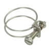Collier de serrage à vis double fil pour tuyau arrosage