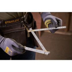 Mesure pliante en aluminium Gravemat Duralumin Stanley