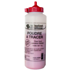 Poudre de traçage rouge Taliaplast en biberon avec bouchon verseur