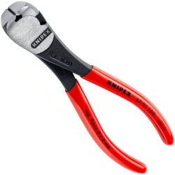 Pince coupante frontale à forte démultiplication Knipex
