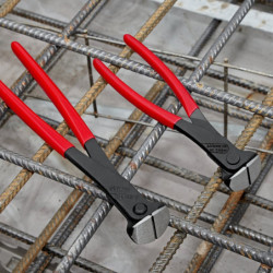 Pince coupante frontale pour torsader et couper les fils à ligaturer Knipex