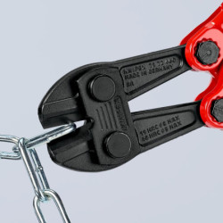 Coupe boulons poignée gaine bi-matière Knipex